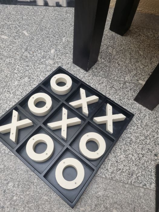 Jogo do galo em madeira  da portico