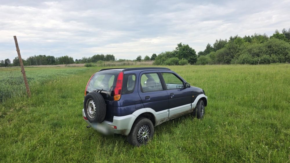 Daihatsu terios 1.3 gaz lpg 4x4 Terenówka zamiana zamienię vitara