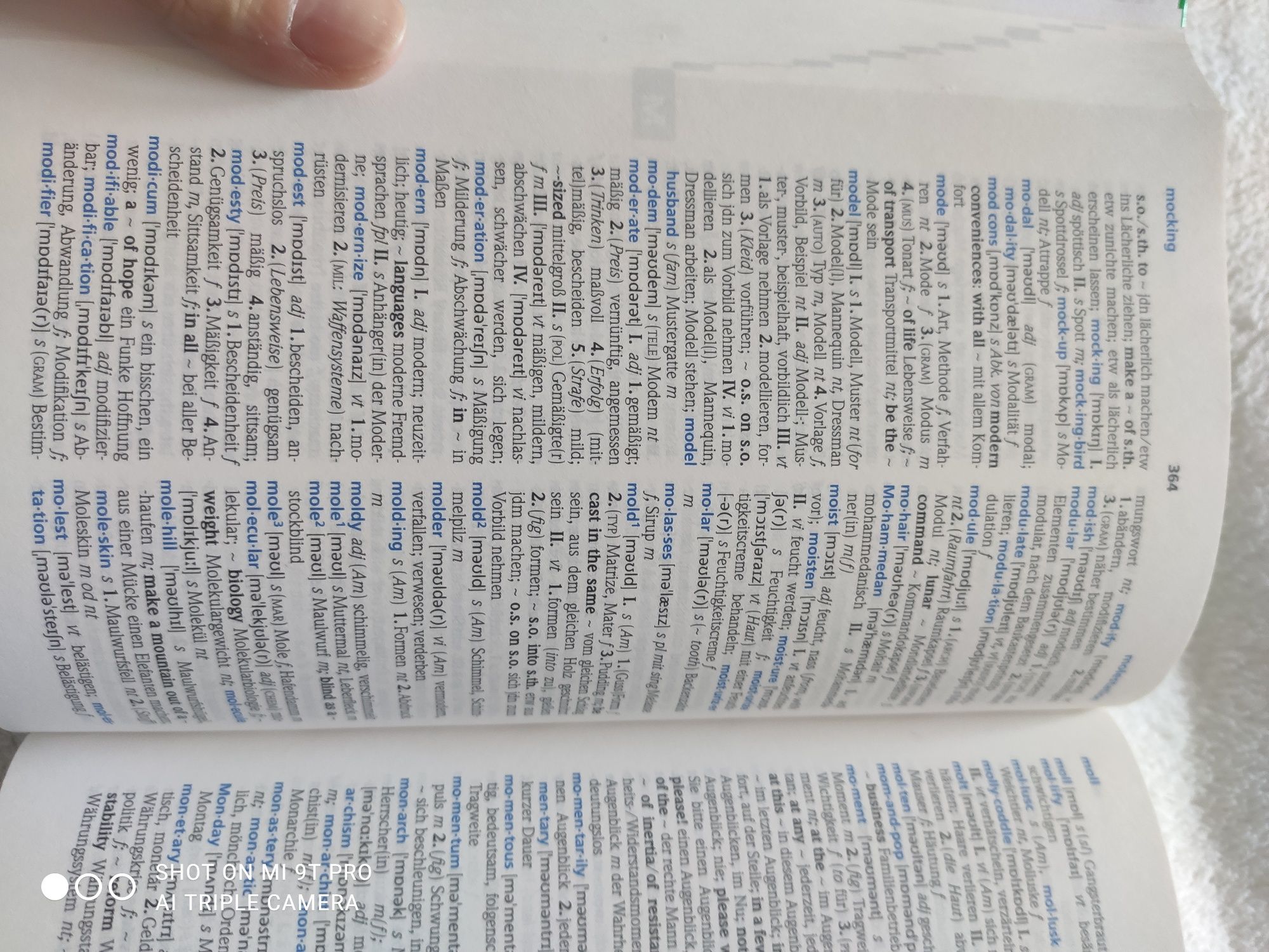 Kompaktwörterbuch Englisch Deutsch słownik angielsko niemiecki