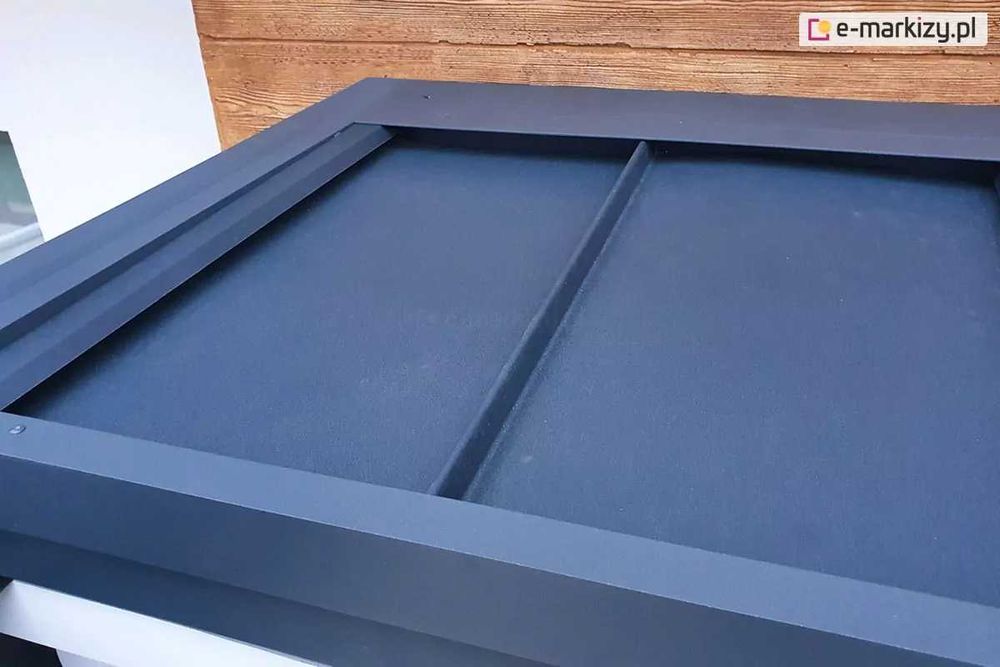 OKAZJA OUTLET – Pergola Luxury 350×350 cm + refleksol + Led + Somfy