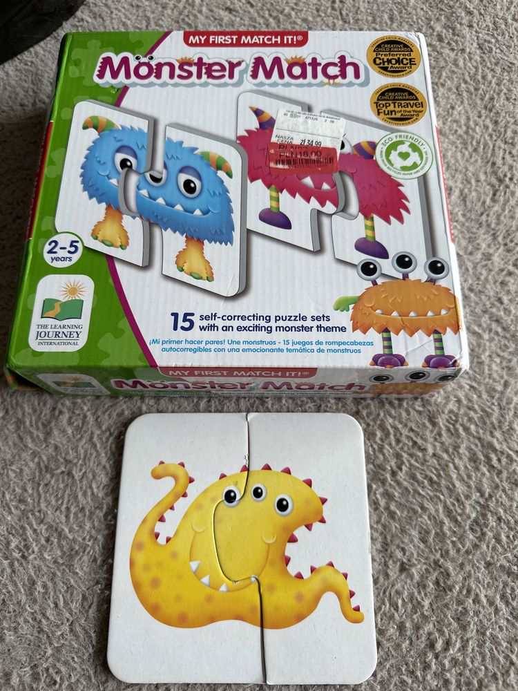 Puzzle pary potworki