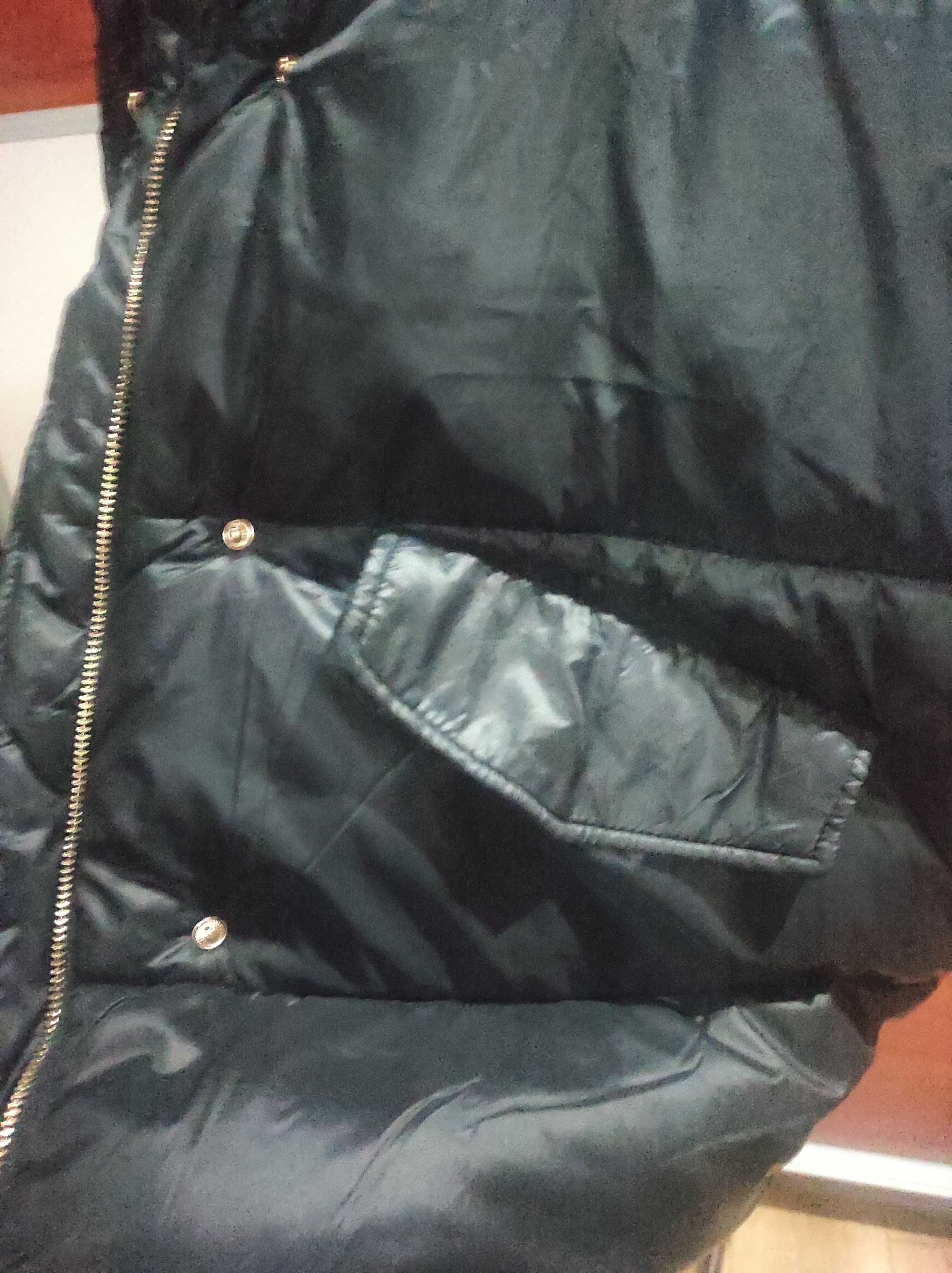 Kamizelka ocieplacz Sinsay M L XL oversize czarna nowa
