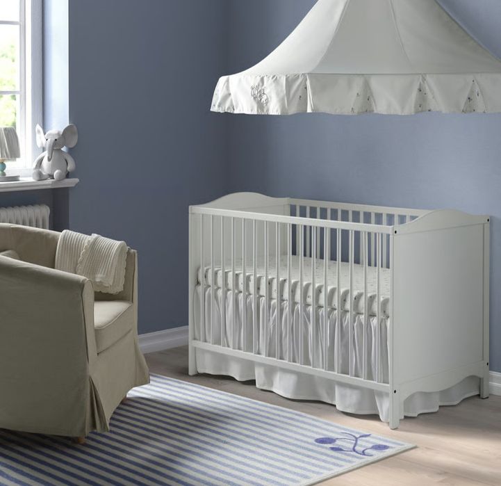 Berço bebe IKEA branco