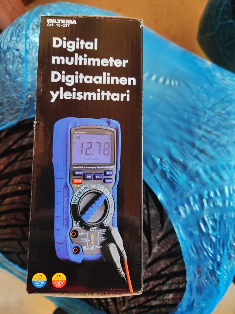 Miernik multimetr cyfrowy biltema