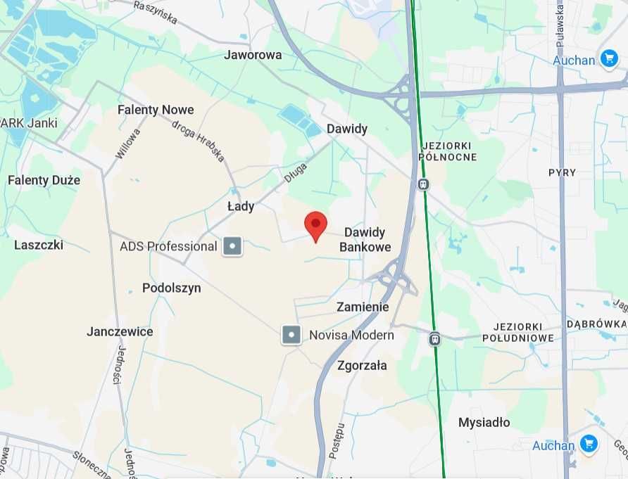 Atrakcyjna działka pod dom lub bliźniak – Dawidy Bankowe