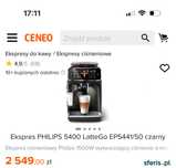 Ekspres PHILIPS 5400 LatteGo EP5441/50