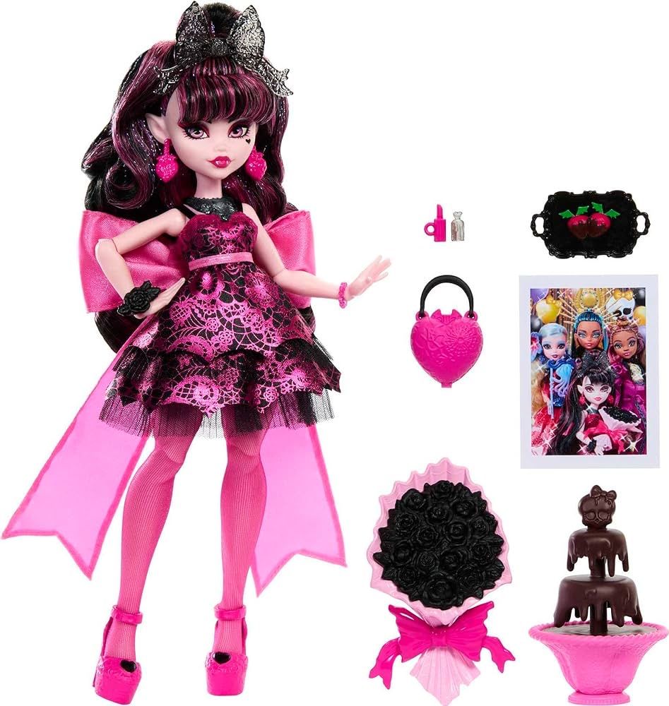 Monster High Draculaura Doll in Monster Ball Party