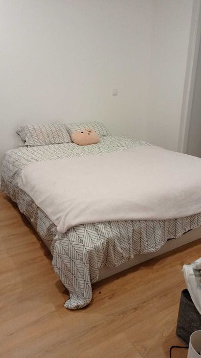 Cama 1,60 X 2,00 Madeira branca