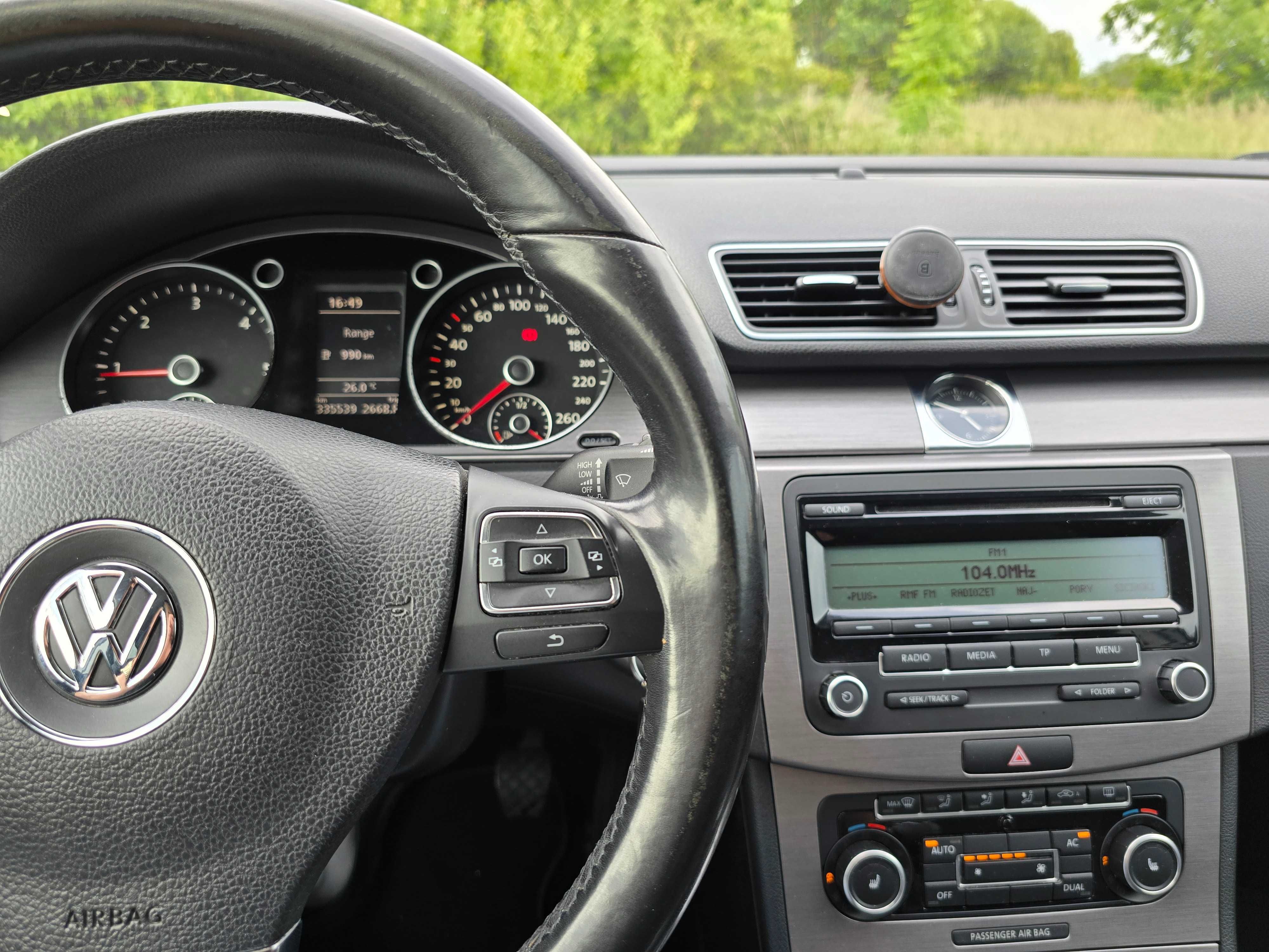 VW Passat b7  2.0 TDI 140 KM, prywatny, sprawny