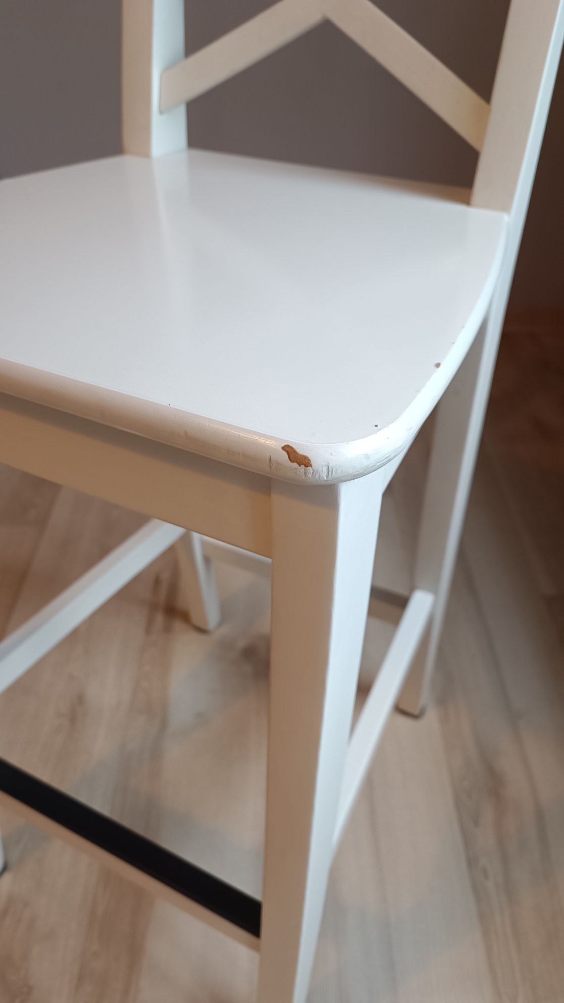 Hoker krzesło barowe ingolf ikea