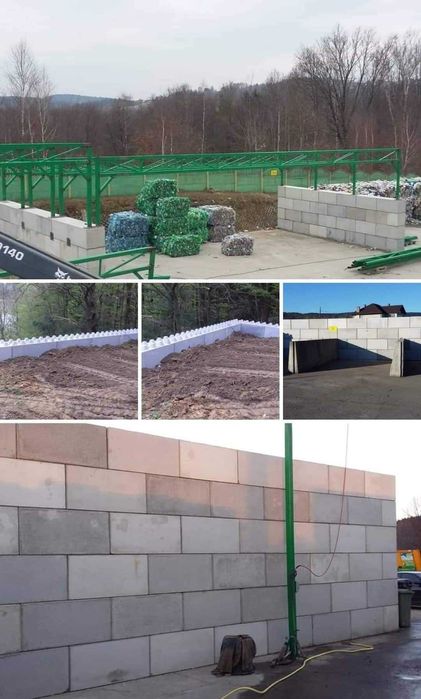 Klocki Betonowe 180x60x60, 120x60x60, 60x60x60