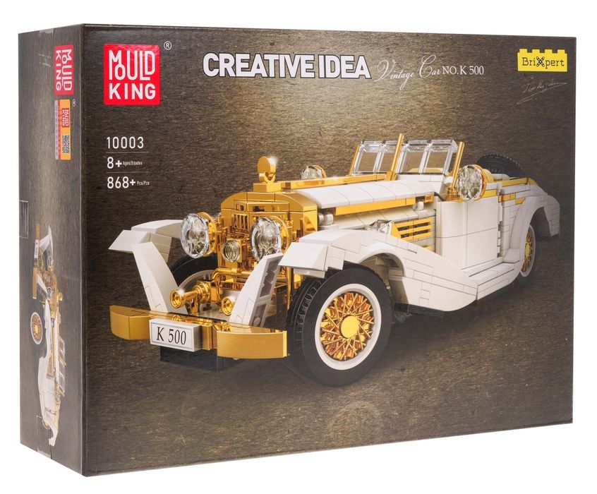 Klocki auto samochód Pojazd Retro K500 868el.