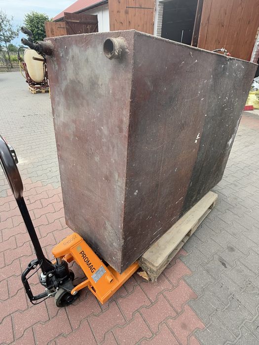 Zbiornik na ropę, olej opalowy, stalowy, 1200 L