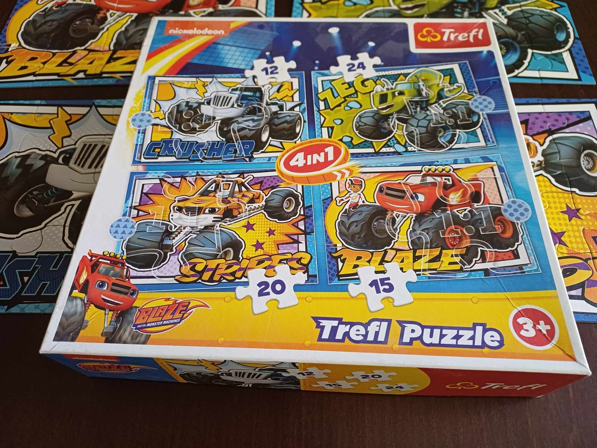 Puzzle Trefl Blaze i megamaszyny 20 15 dla malucha 12 24 3+