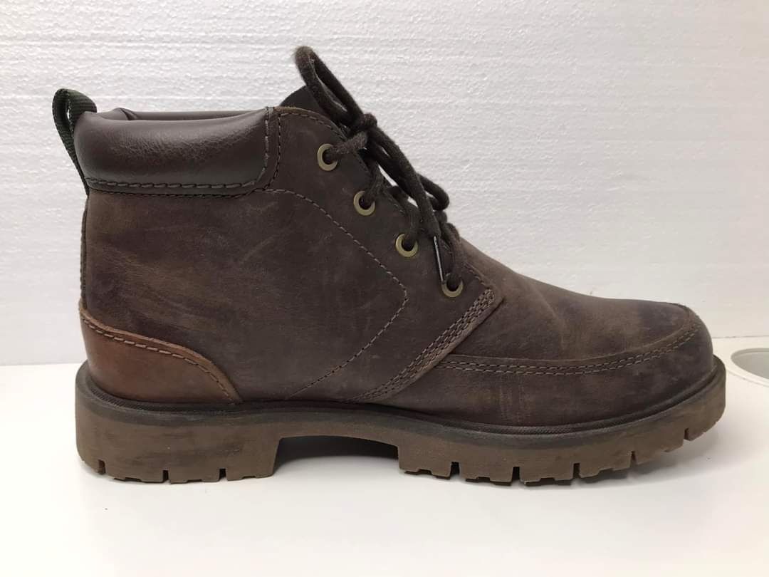 Męskie trapery skórzane ocieplane Clarks Rozmiar 42