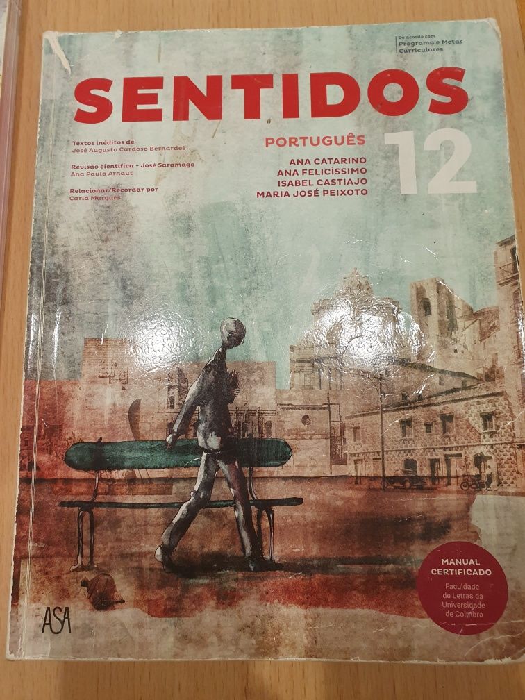 Livros português Sentidos 12 (pack 4)