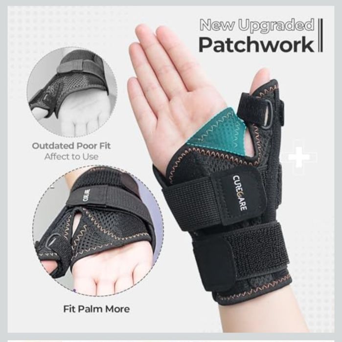 CURECARE Orteza kciuka prawej ręki na artretyzm