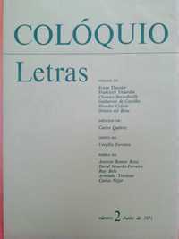 Revista Colóquio Letras - nº 2  - junho de 1971