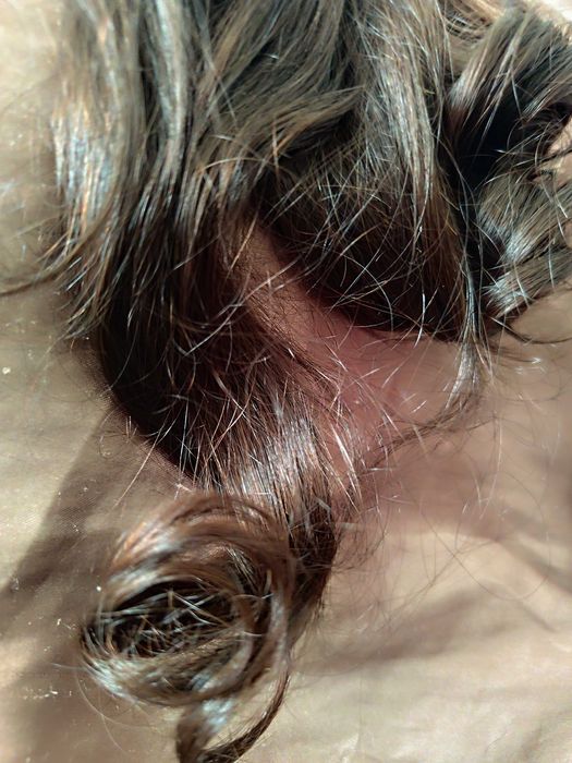 Cabelo humano, natural