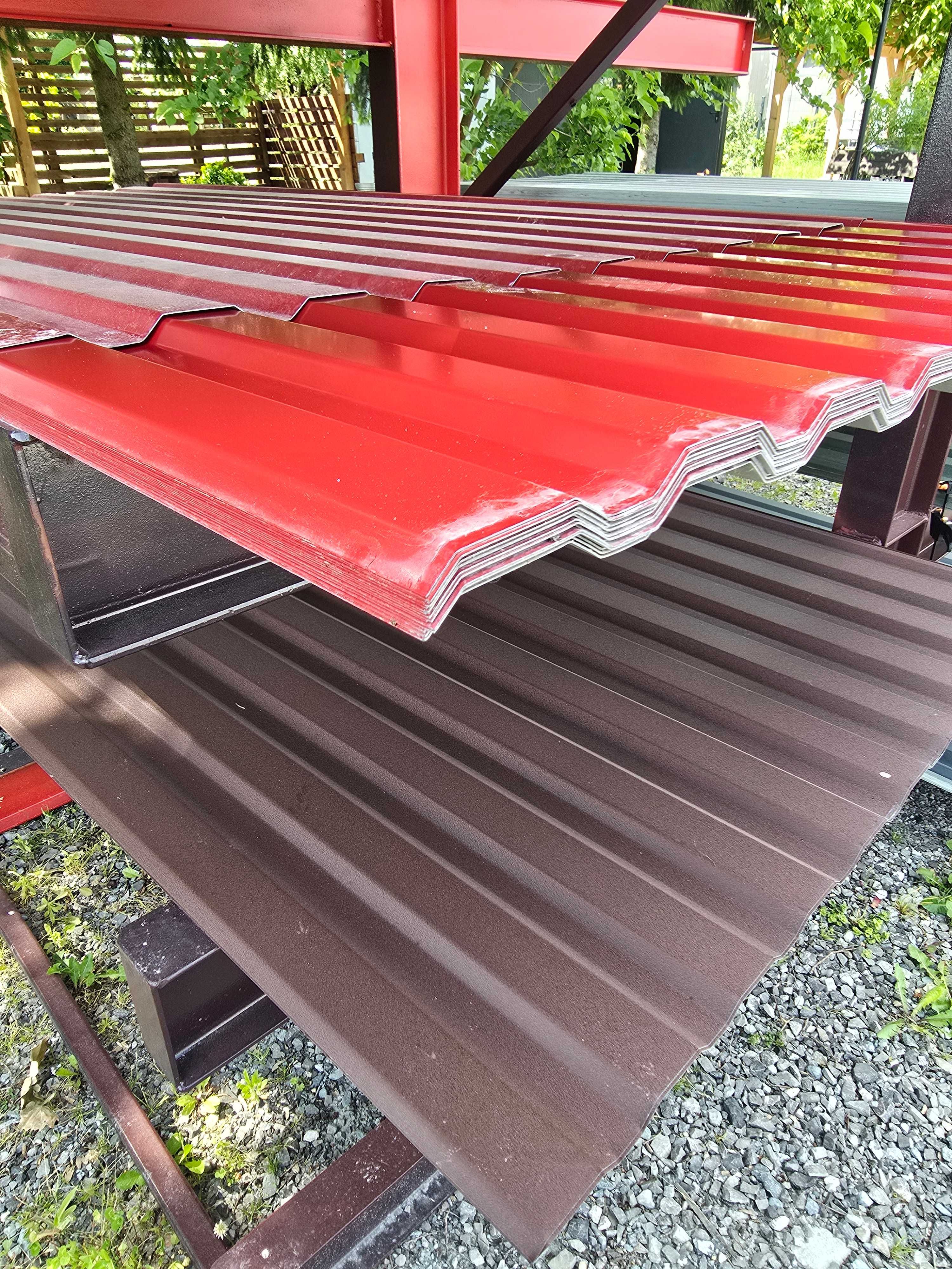 Blacha trapezowa t14 II gatunek - arkusze