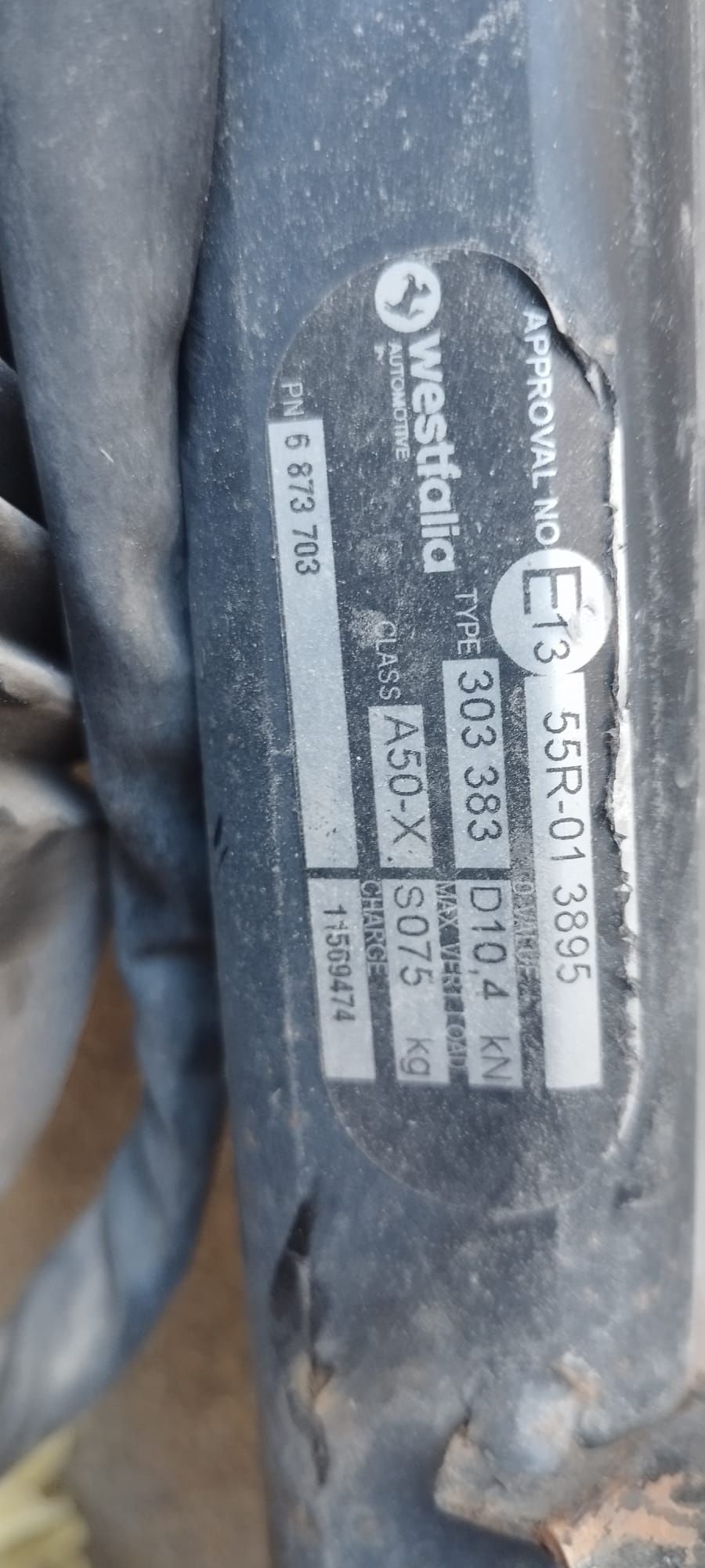 Gancho reboque BMW f30  f31 f35 f36