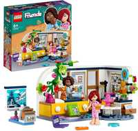 LEGO 41740 Friends Pokój Aliyi zabawa w nocowanie, zabawka, klocki