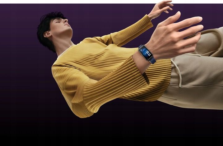 Huawei Band 9 Smartwatch Monitorowanie Tętna Podczas Snu Polski Biały
