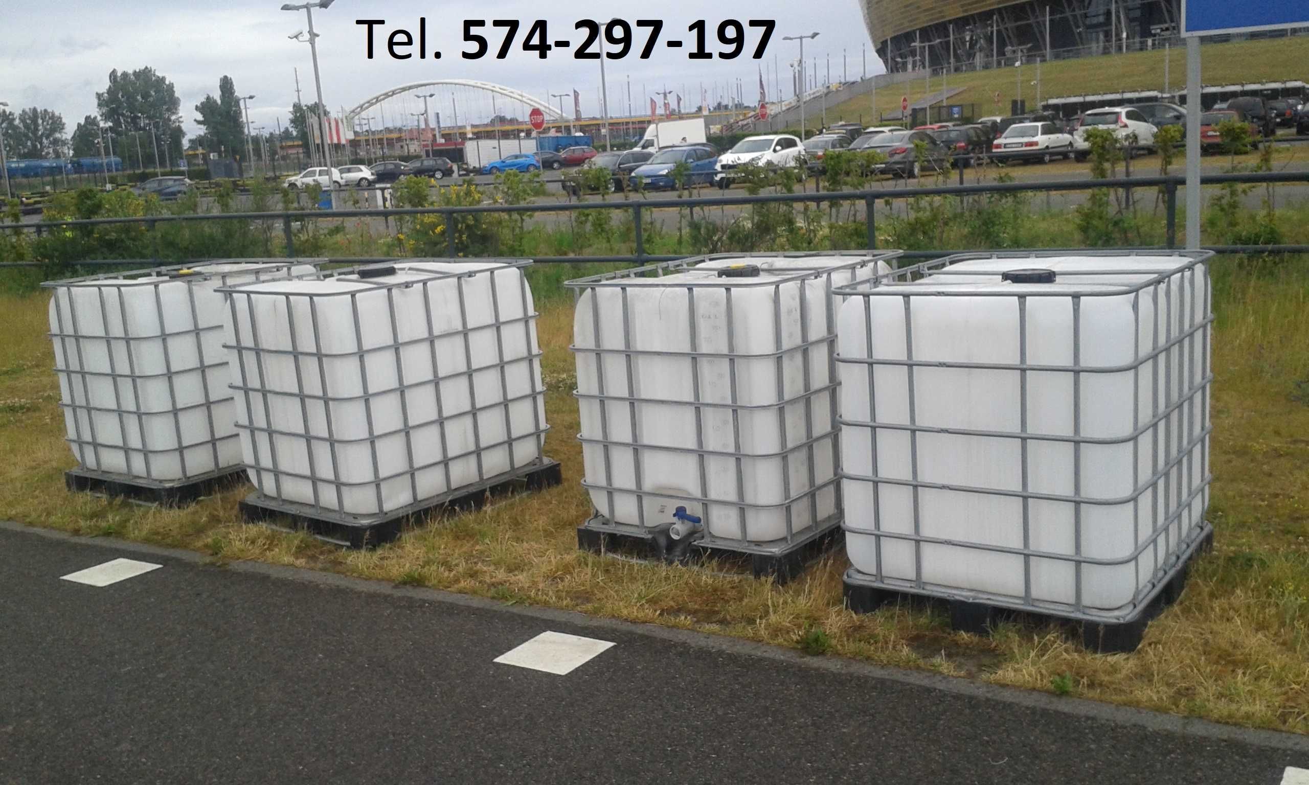 ZBIORNIK na wode 1000L, Pojemnik,IBC, Beczka,Trojmiasto,Mauzer