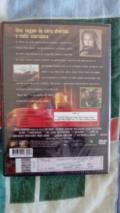 DVD Não Brinques Com Estranhos