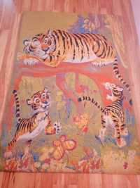 Dywan do pokoju dziecięcego z tygrysami - 170