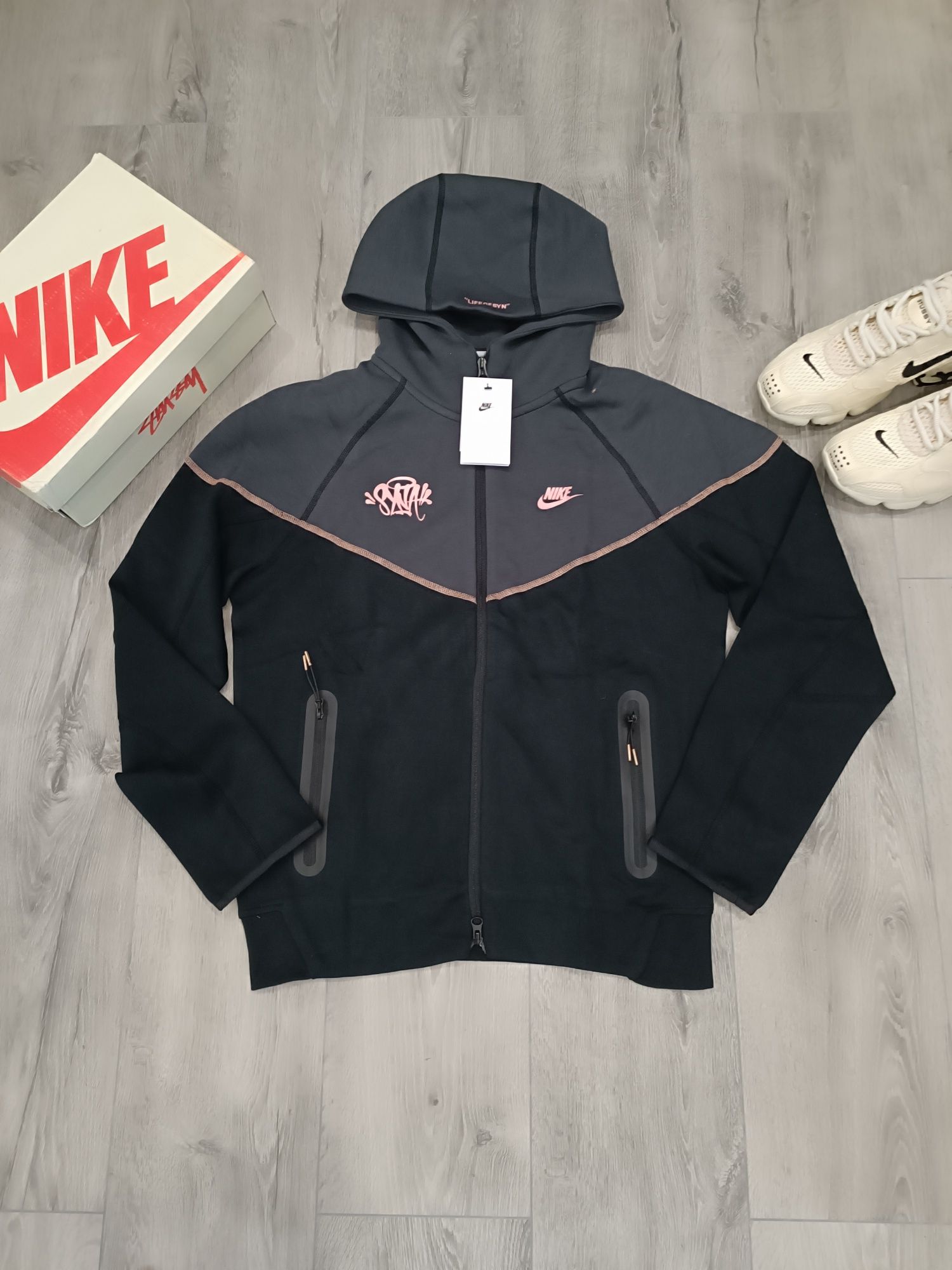 Зип худи Nike Tech Fleece  Syna World Central Cee XL