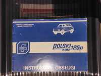 Instrukcja obsługi Polski Fiat 126p - wydanie 5 - 1990