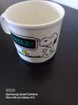 Caneca Pequena do Snoopy para Coleção, de 1965.