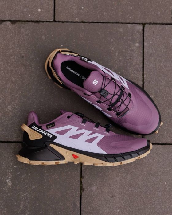 Salomon Supercross 4 Gore-Tex Purple Black