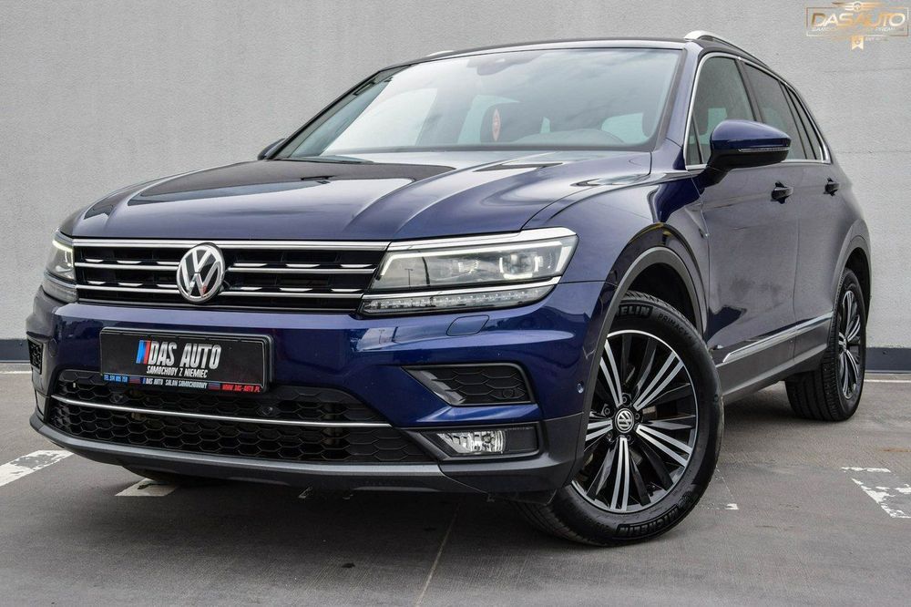 Volkswagen Tiguan Highline 190KM 4Motion Dynaudio Navi Kamera Ledy Webasto ACC Tempomat