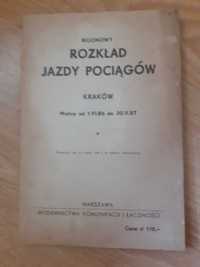 Stary rozkład jazdy pociągów krakow pkp