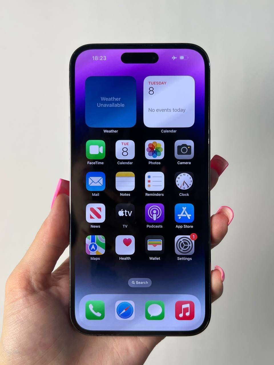 Apple iPhone 14 Pro Max 128GB Deep Purple (eSIM)