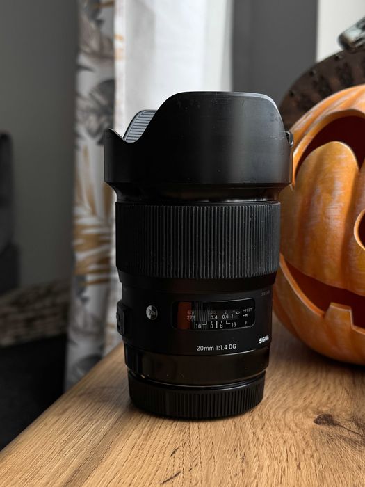 Sigma 20mm f/1.4 (Canon EF) ART - Czytaj opis!