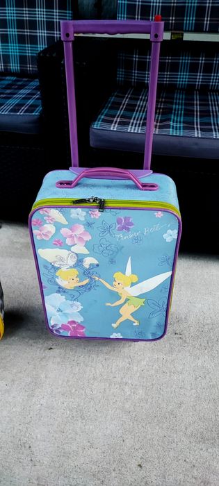 Валіза дитяча на колесах з ручкою телескопічною