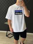 Футболка Patagonia оверсайз белая