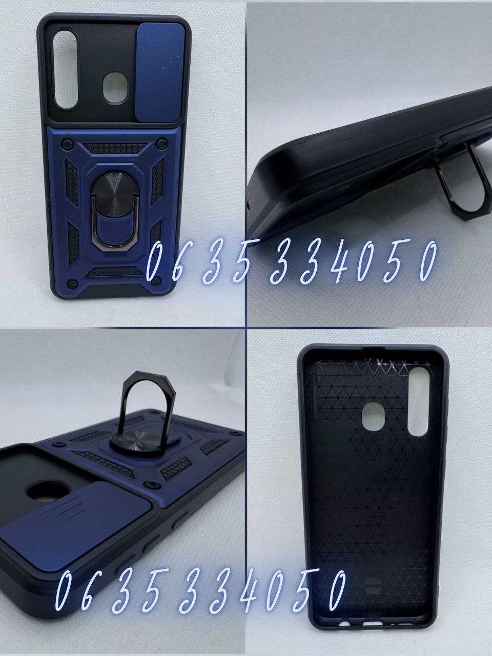 Противоударный чехол для Samsung A20 A30s A50 под магнитный держатель