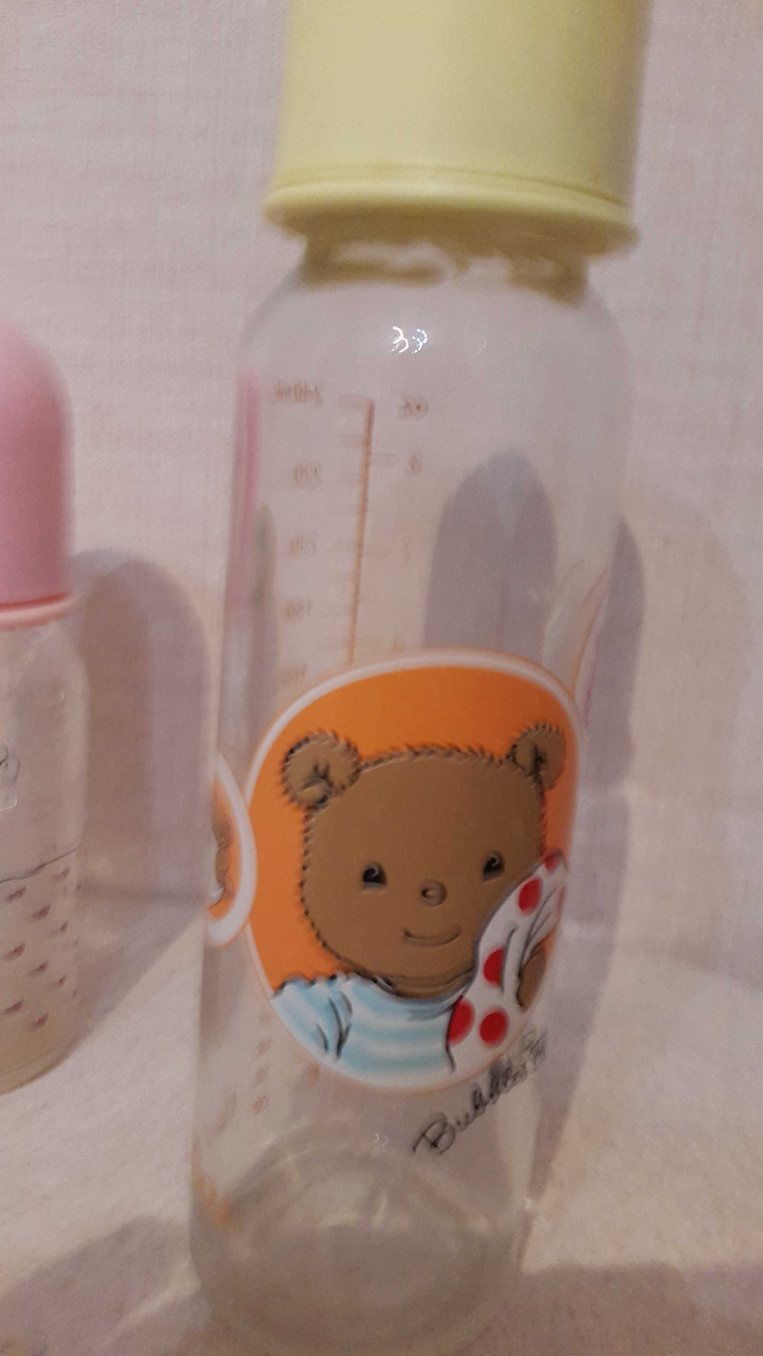 Стеклянная бутылочка для кормления bebe jou, 130 мл и 240 мл