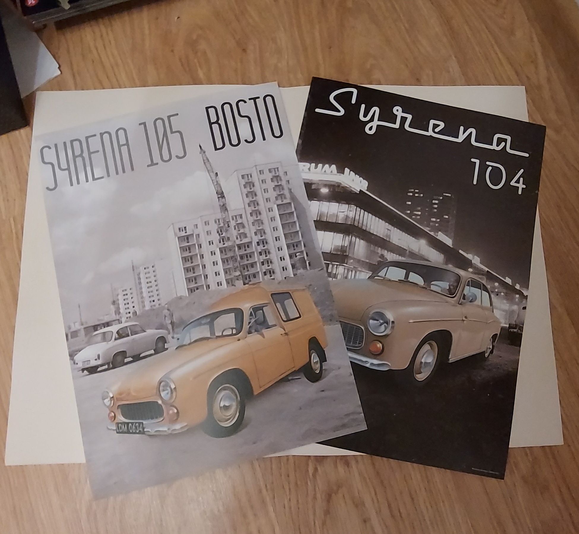 Deagostini Syrena 105 . Gazetki 1-4