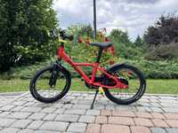 Rower dziecięcy Btwin 900 Racing 16 cali aluminiowy 7,3kg czerwony