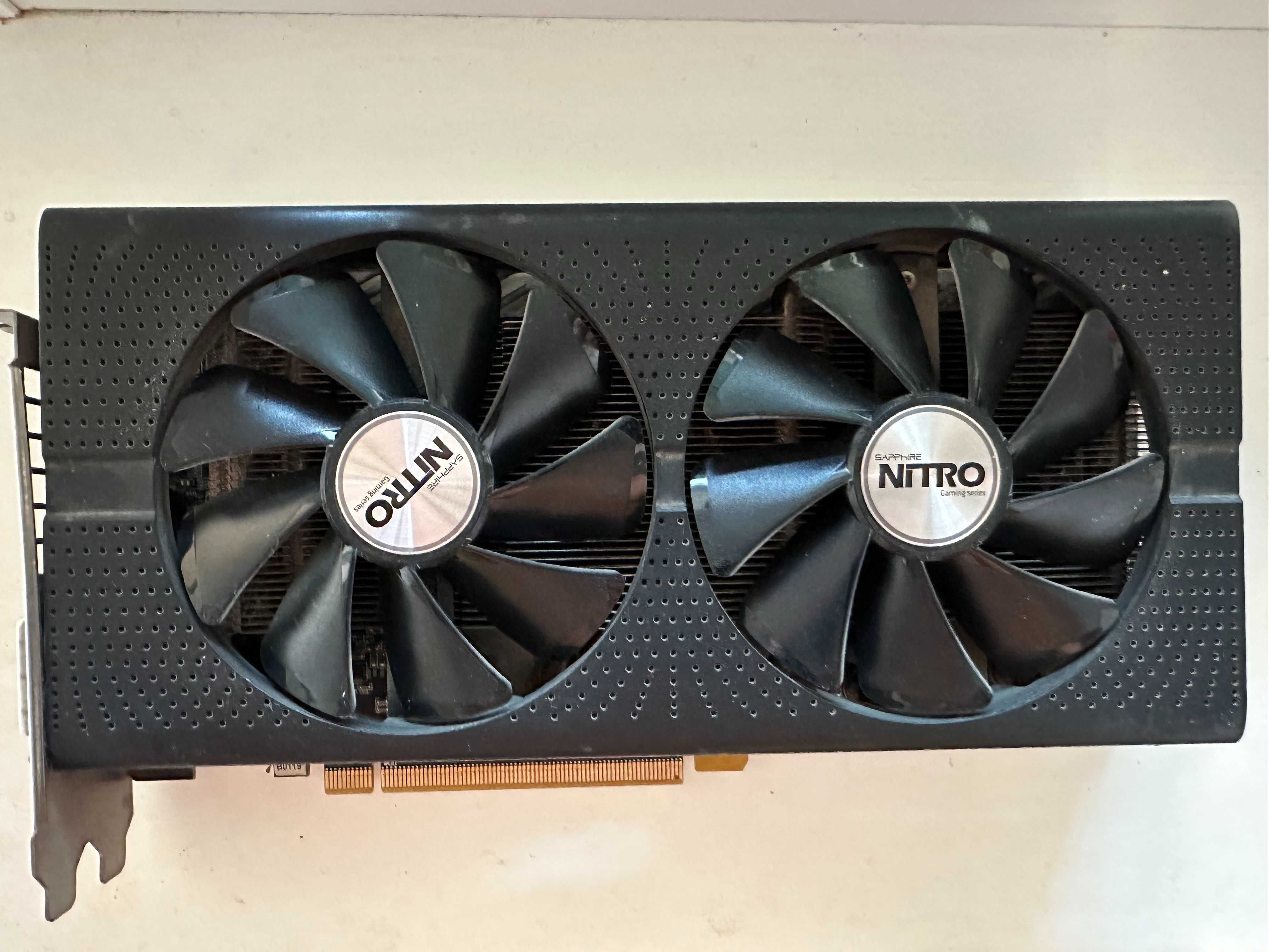 Видеокарта Sapphire rx480 8gb nitro+