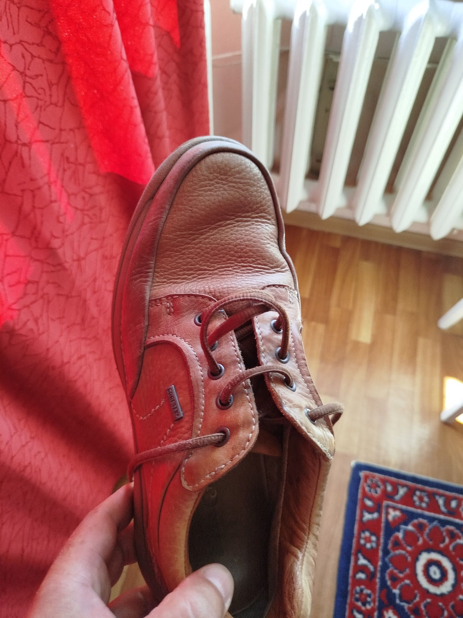 Полубитінки Clarks. Шкіра!