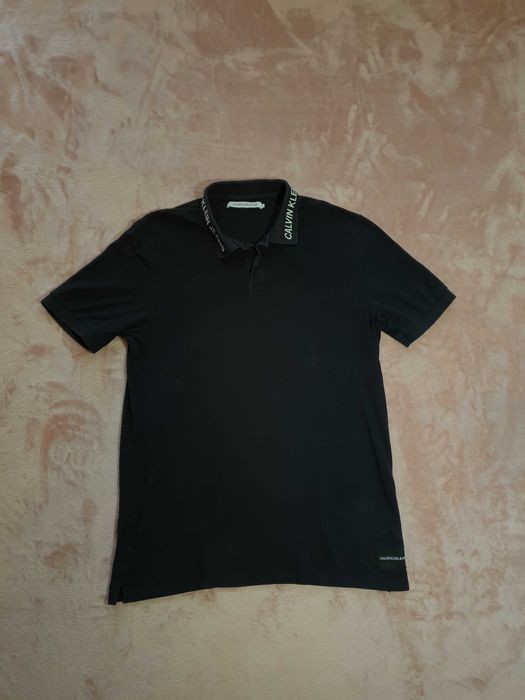 Koszula Polo Calvin Klein bawełna