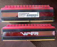 Pamięć RAM
DDR4, Patriot 16GB (2x8GB) 3200MHz
CL16 Viper 4