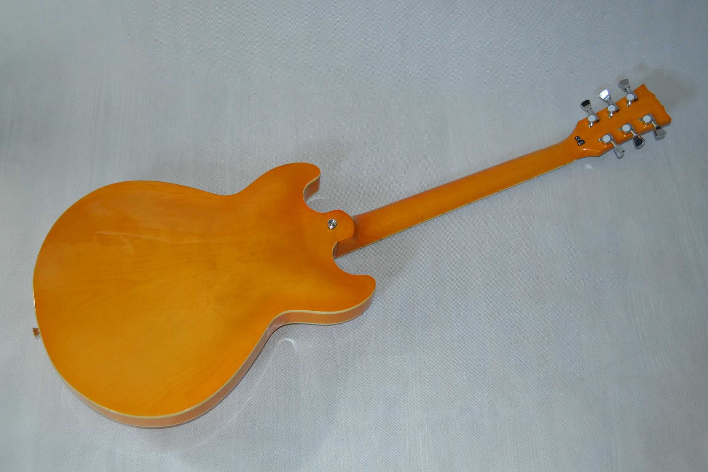 Harley Benton HB-35PLUS Lemon SEMI HOLLOW BODY ustawiona!