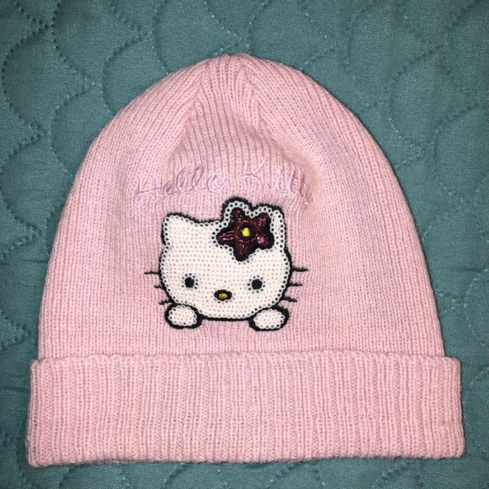 Dziewczęca czapka rozm. 104/110 Hello Kitty rozm. 52